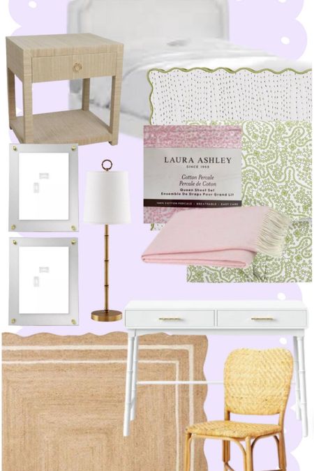 Sheets are homegoods find Laura Ashley is the brand 
