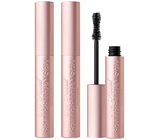Too Faced Better Than Sex Mascara Trio | QVC