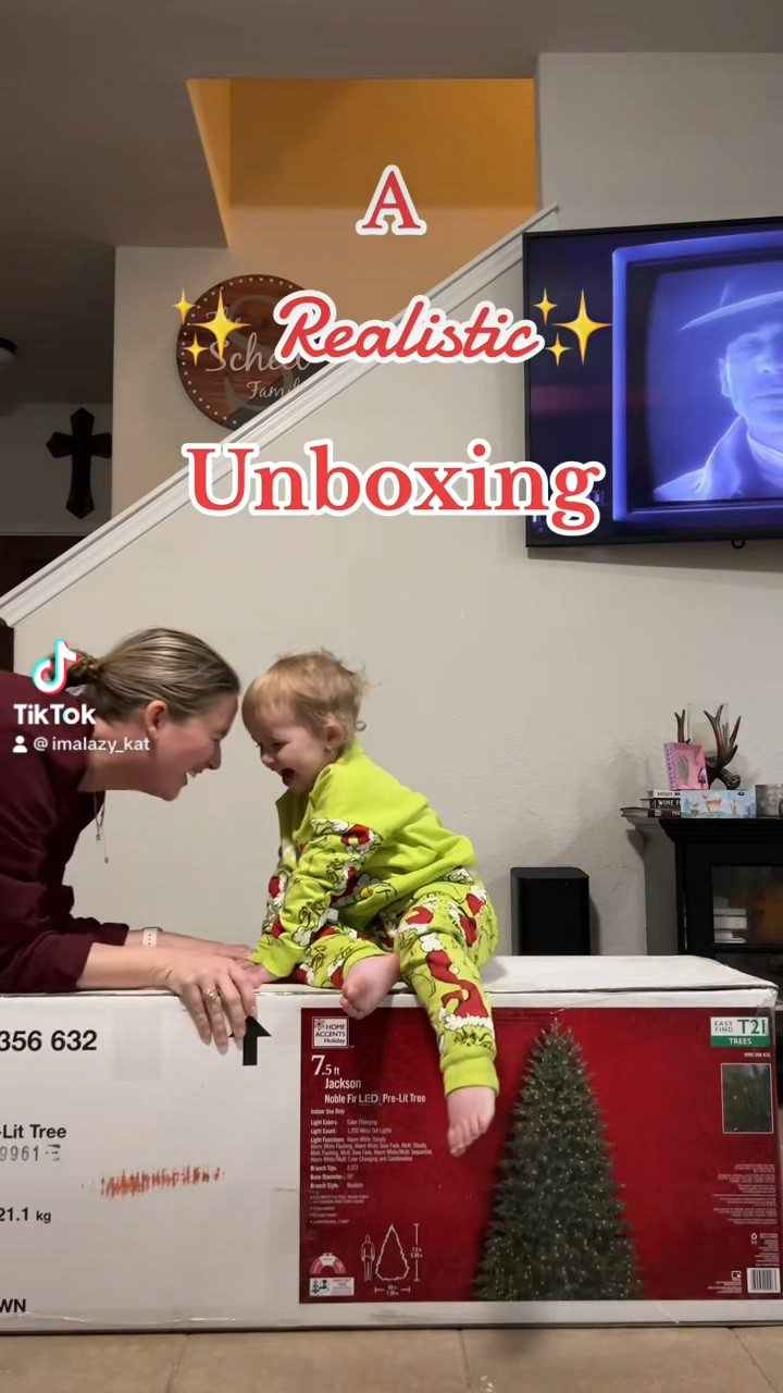 Watch as my little helper, helps me unbox our new Christmas tree!! 

#LTKSeasonal #LTKCyberWeek #LTKHoliday