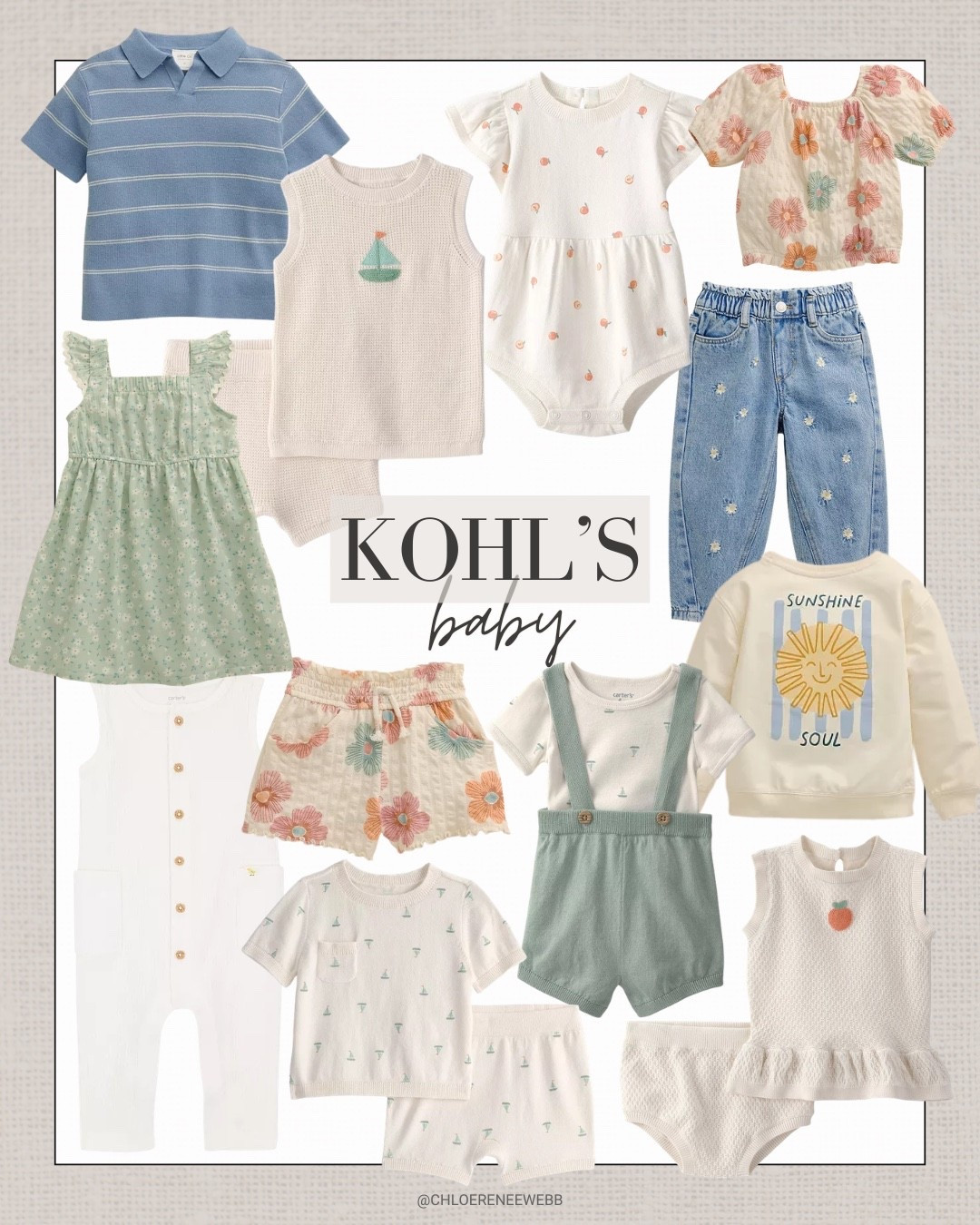 @kohls #AD #kohlspartner #kohlsfinds

Kohls, baby, toddler, clothes, spring outfits, Easter outfits, baby toddler dresses, denim, jeans, barrel pants, floral, tops, shorts, sets, rompers, polos, onesies, pullovers, deals, sale, shop, carters, little co

#LTKBaby #LTKKids #LTKSaleAlert