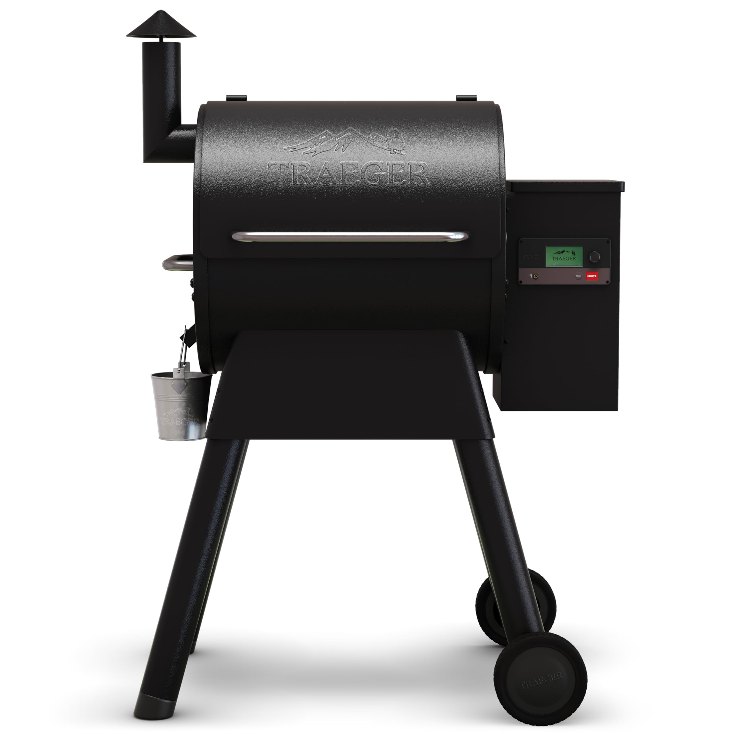 Traeger Grills Pro 575 Wood Pellet Smoker and Grill, WiFi and App Enabled Electric Smoker, 6-in-1... | Amazon (US)