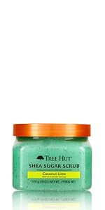 Tree Hut Shea Sugar Scrub Pomegranate Acai, 18oz, Ultra Hydrating and Exfoliating Scrub for Nouri... | Amazon (US)