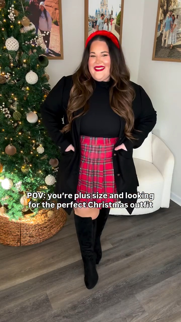 Plus size Christmas outfit ideas for the holiday season! 🥰🎄✨❤️ All super easy to throw together, comfortable, cozy, and will have you being the best dressed one at your family’s Christmas gathering 😉

For sizing reference, I am 5’2 and a size 18/20 🥰

The last outfit I ran into a tagging limit but it’s linked in my holiday outfits collection! 

#LTKPlusSize #LTKHoliday #LTKSeasonal