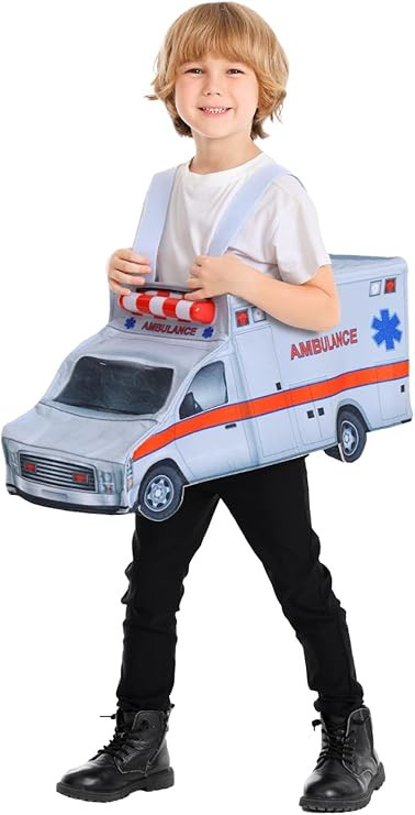 Seasons Child Light and Sound Ambulance Costume for Halloween Party | Amazon (US)