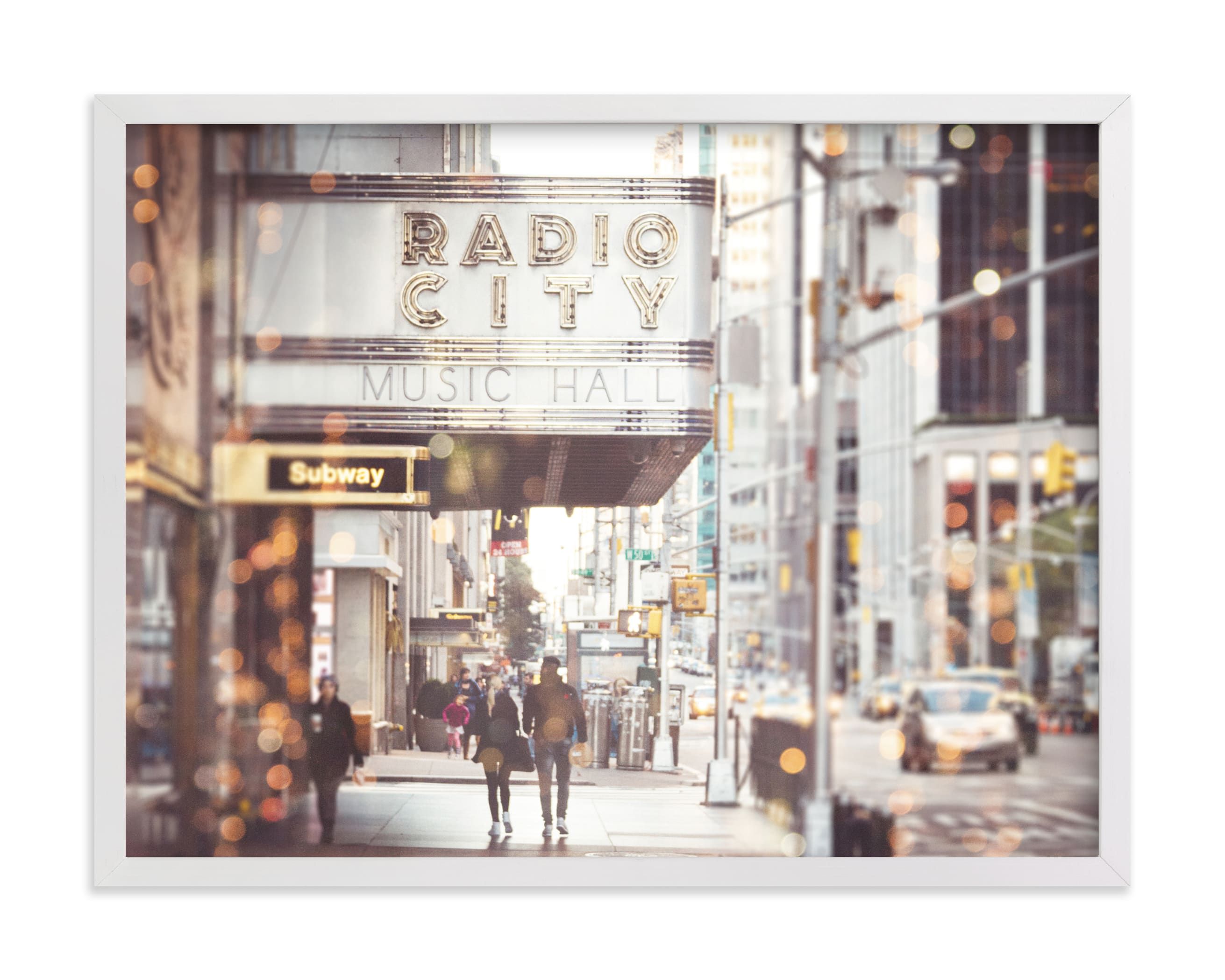 "Radio City Dream" - Photography Limited Edition Art Print by Pockets of Film. | Minted