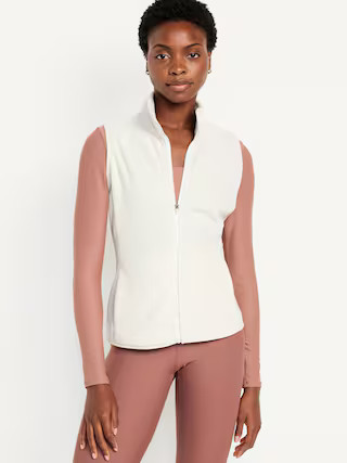 Micro Fleece Zip Vest | Old Navy (US)