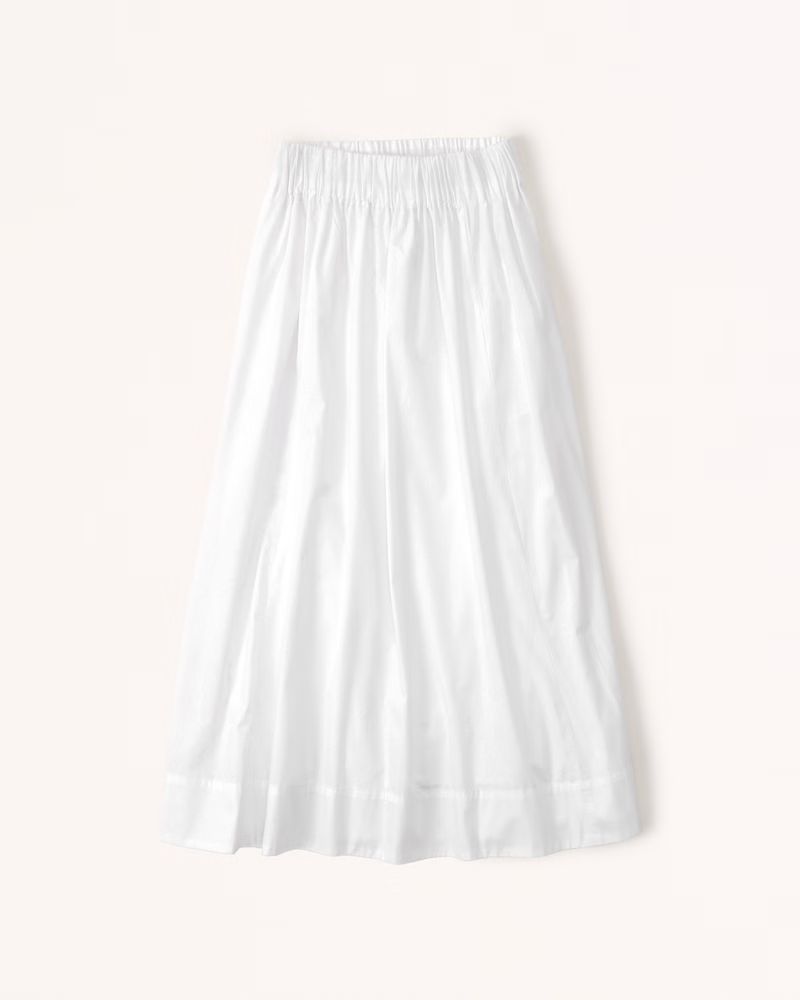 Resort Volume Maxi Skirt | Abercrombie & Fitch (US)