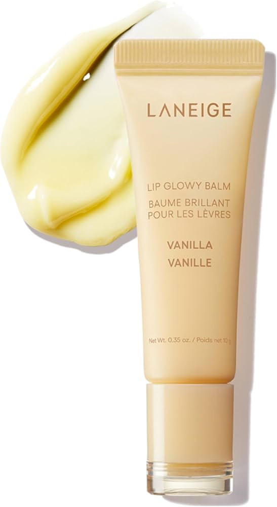 LANEIGE Lip Glowy Balm: Sheer Tinted Lip Moisturizer with Shea Butter, for Hydrating Shine & Soft... | Amazon (US)