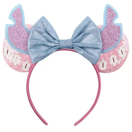 Lilo and Stitch Inspired Minnie Ears Blue Mickey Ears Princess Ears Lilo and Stitch Minnie Ears Lilo and Stitch Mickey Ears | Walmart (US)