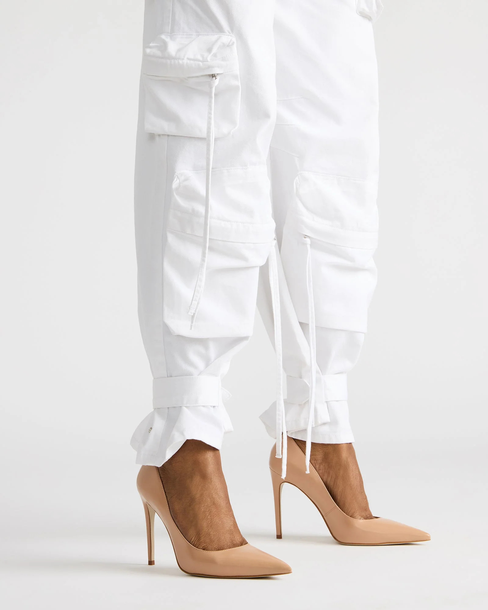 NOIR Tan Leather Pointed-Toe Stiletto Pump Women's Heels | Steve Madden (US)