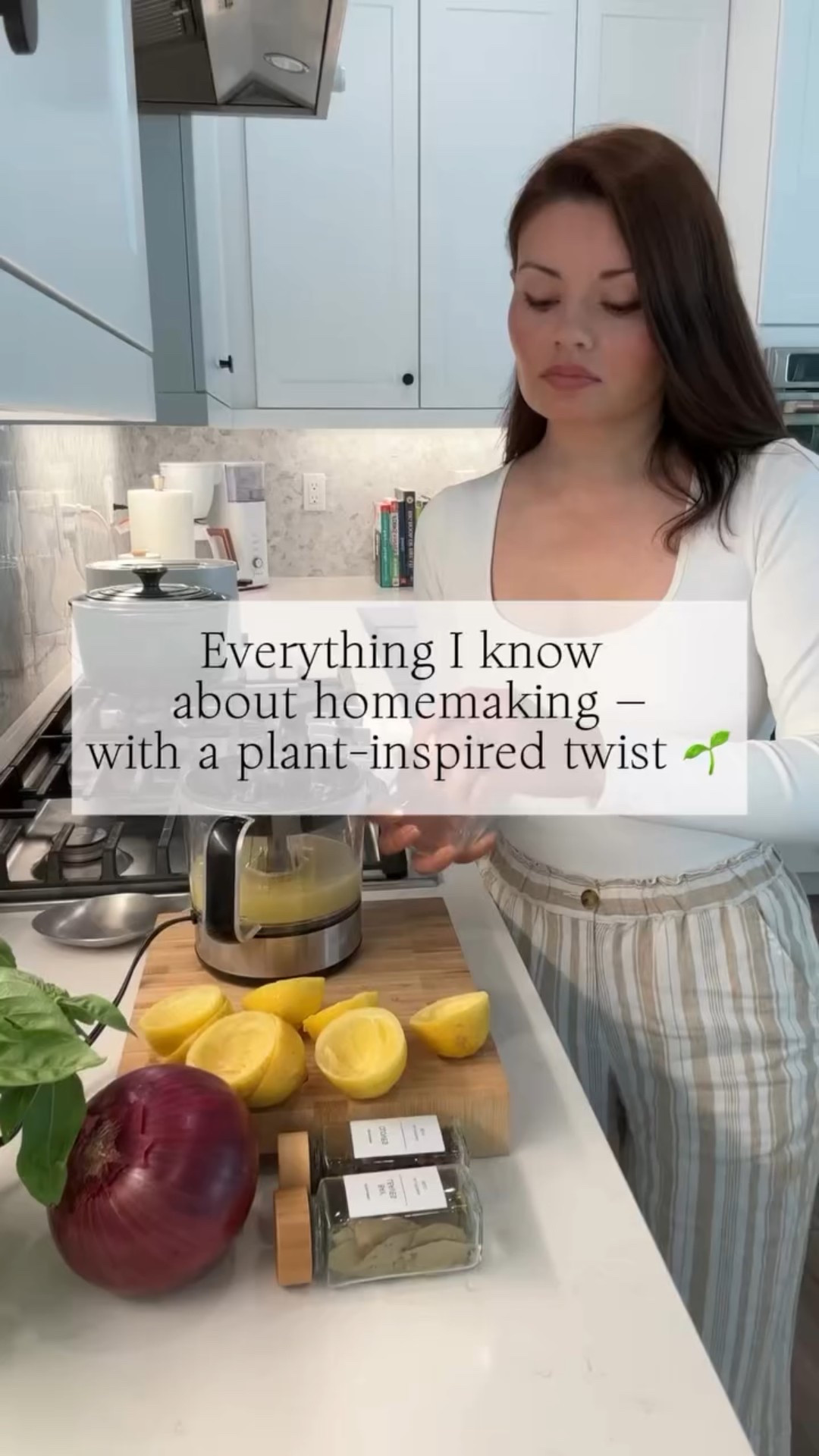 Homemaking with a plant-inspired twist 🌿✨

Fresh herbs on the counter, houseplants in every room, and ingredients that change with the seasons — it’s the quiet rituals that make a home feel alive.

This is Part 1 of my new series on nature-inspired homemaking: simple ideas to make your home look, smell, and feel more beautiful every day.

Save this one 🌱
Follow for Part 2 — coming soon.

#homemaking #homemakingtips #seasonalliving #simmerpot #makingahouseahome #homemakers #homemade