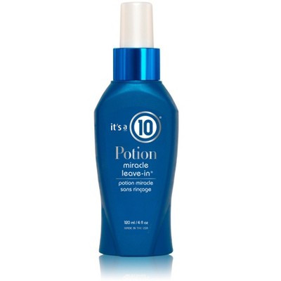 It's a 10 Ten POTION Miracle Leave-In (4 oz) Leave In Hair Treatment Conditioner Spray for Stronger Softer | Target