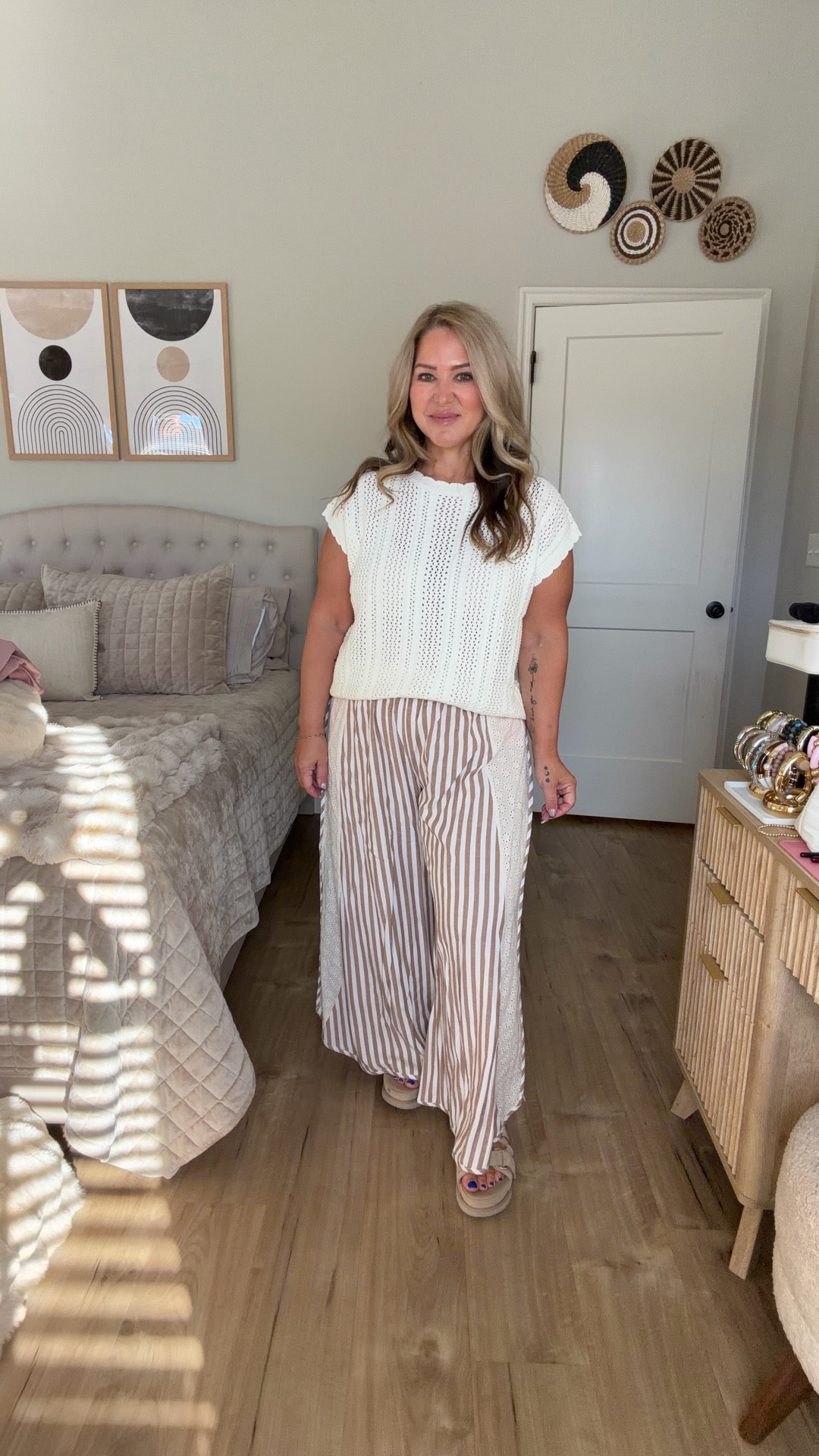 Size medium top and pants 

#LTKOver40 #LTKPetite #LTKMidsize