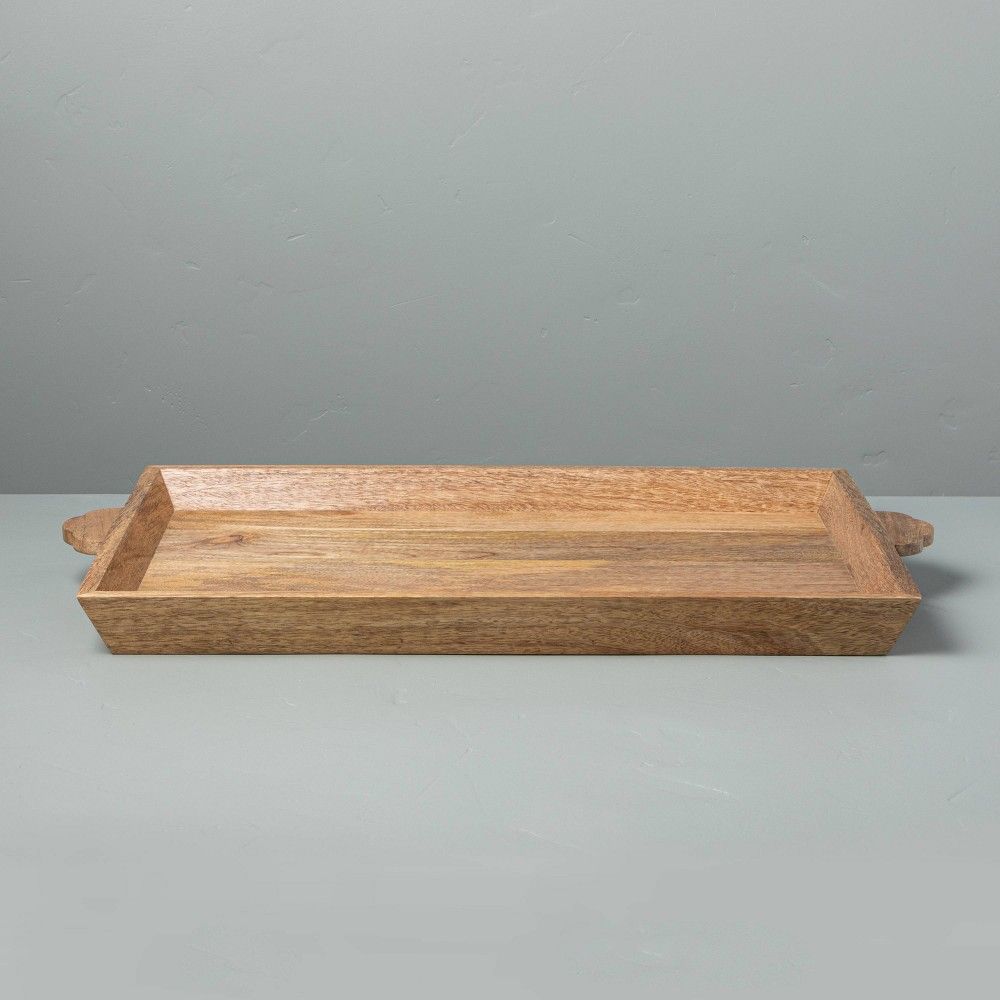 Wood Tray - Hearth & Hand with Magnolia | Target