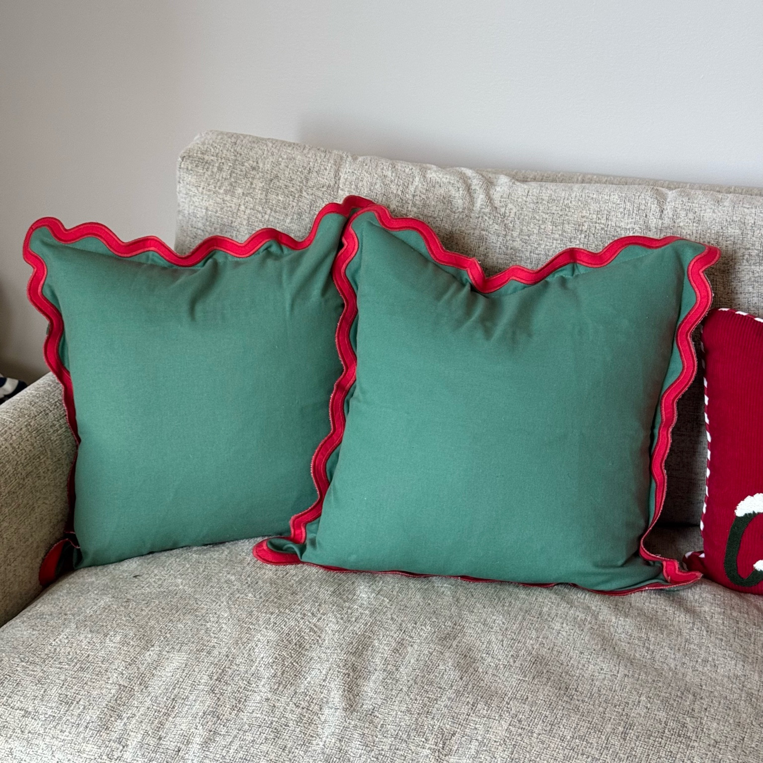 Christmas scallop pillows

#LTKFindsUnder50 #LTKHoliday #LTKHome