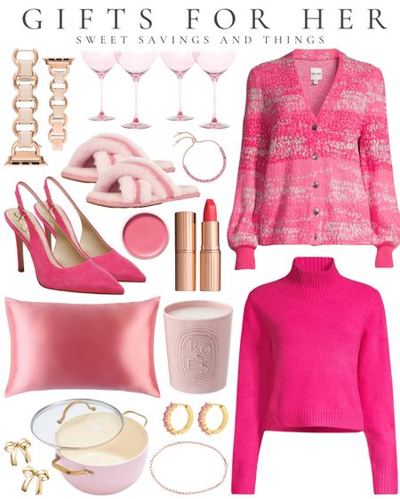 Pretty pink gift options for any woman in your life!! 

🎀TO SHOP: Click the link in my profile above and tap “⭐️Shop my Instagram posts.” (Commissionable link)

Follow my shop @sweetsavingsandthings on the @shop.LTK app to shop this post and get my exclusive app-only content!

Pink sweater home accessories gift guide holiday shoes home

#LTKstyletip #LTKshoecrush #LTKHoliday