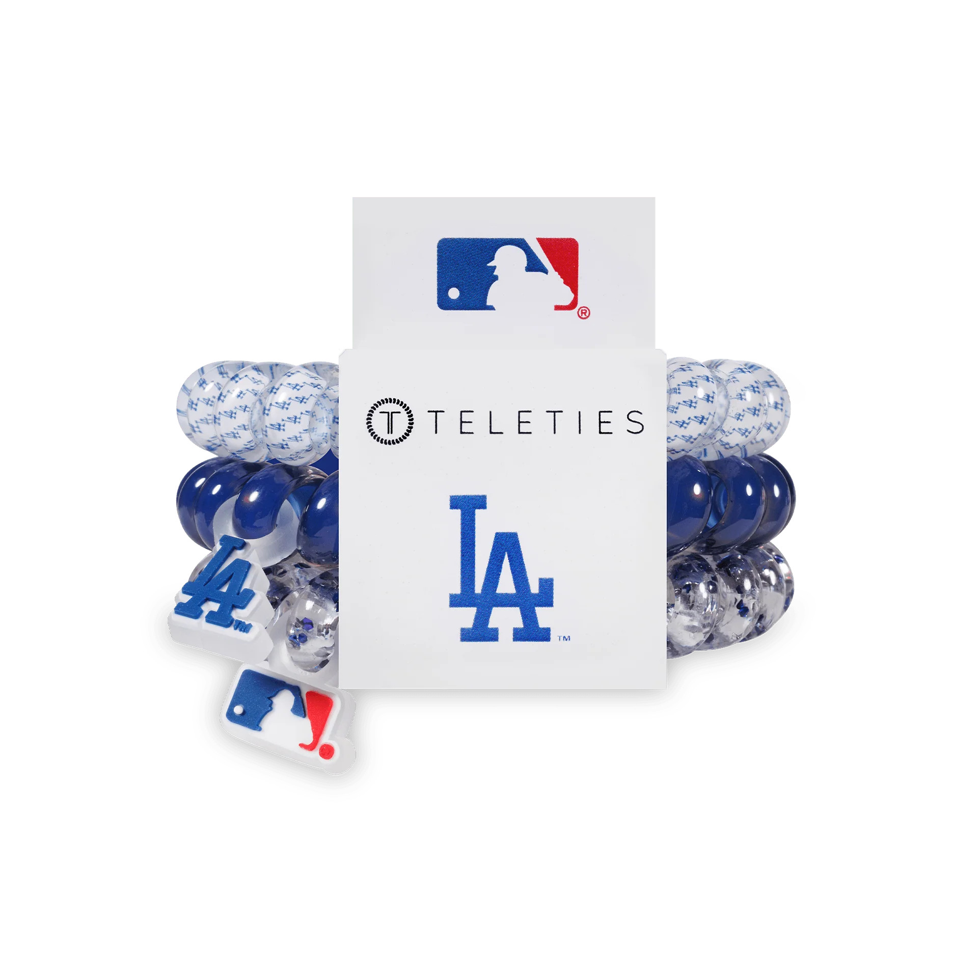 Los Angeles Dodgers Large Hair Ties | TELETIES