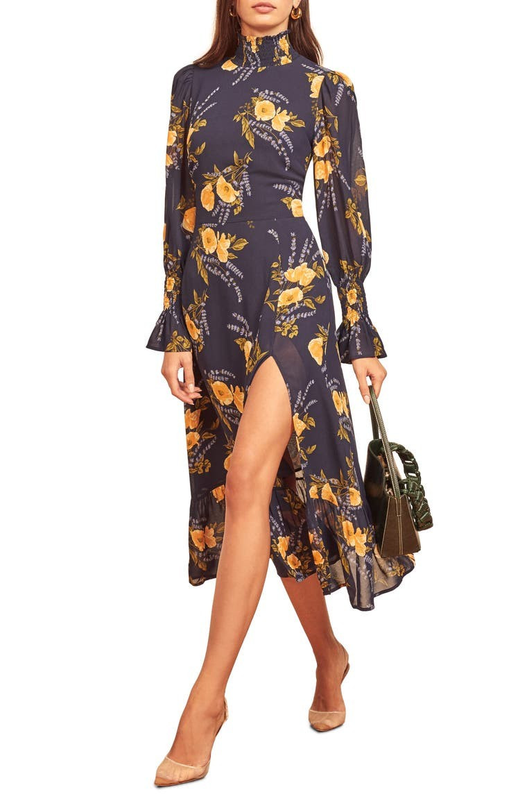 Galena Long Sleeve Midi Dress | Nordstrom