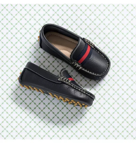 Elephantito Club Loafer Navy Blue | Janie and Jack