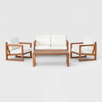 Kaufmann 4pc Patio Conversation Set - Project 62™ | Target