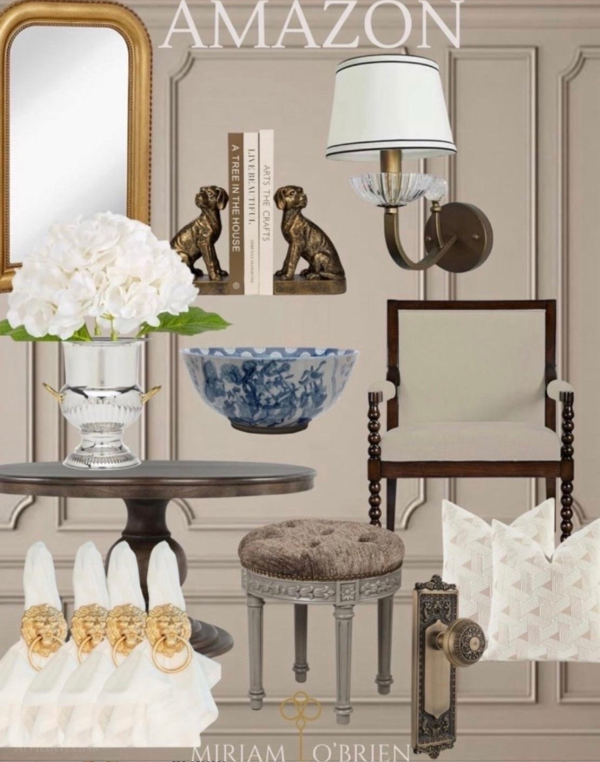 Classic, elegant, and completely timeless 🤍 These Amazon home finds are giving old-money home decor in the best way. From beautiful lighting and mirrors to blue-and-white accents and traditional details, these pieces can instantly make a space feel more elevated.
Follow me @miriamobrien on Instagram & TikTok for more home, fashion & lifestyle finds. ✨
#AmazonHome #AmazonFinds #HomeDecor #TraditionalDecor #ClassicHome

#LTKSeasonal #LTKOver40 #LTKHome