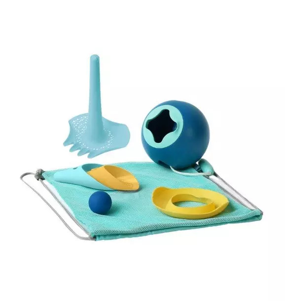 Quut Beach Bundle – Beach Bag Set & Triplet Multifunctional Sand Play Set for Kids | Janie and Jack