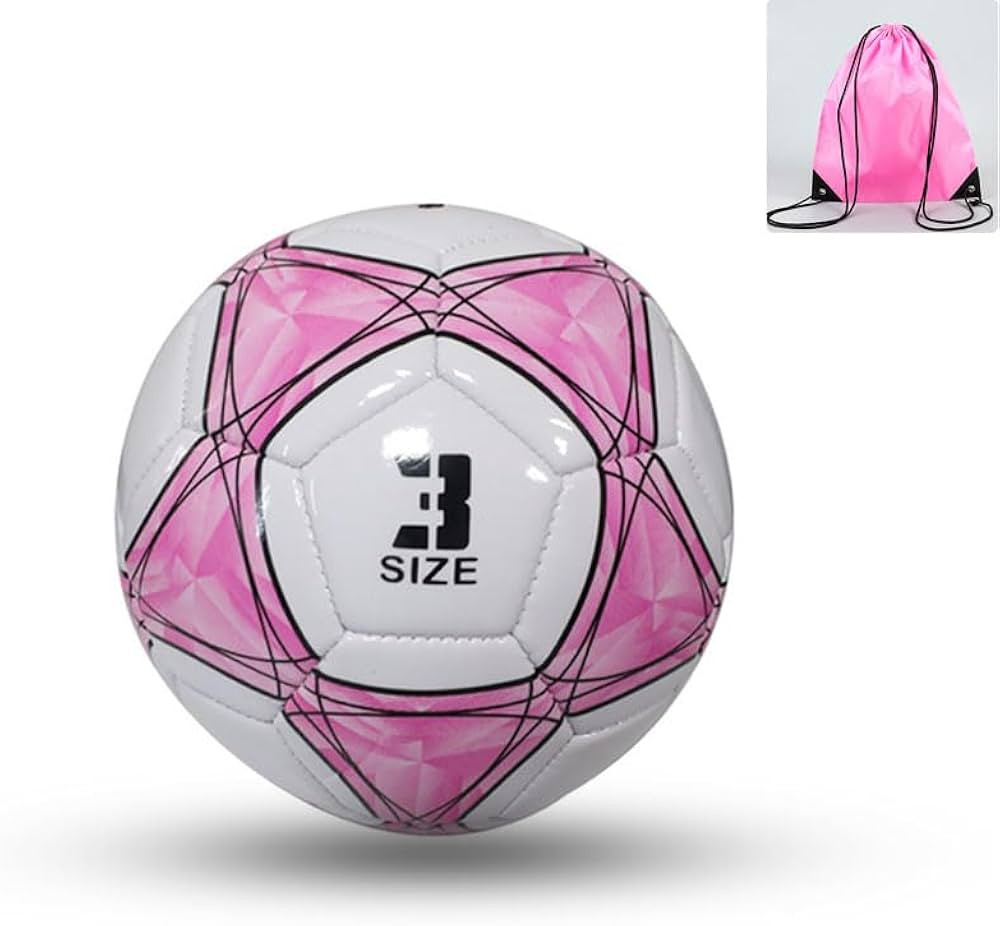 Soccer Ball Size 3,4,5 Soft PU with Football Bag Needle for Practice Training | Amazon (US)