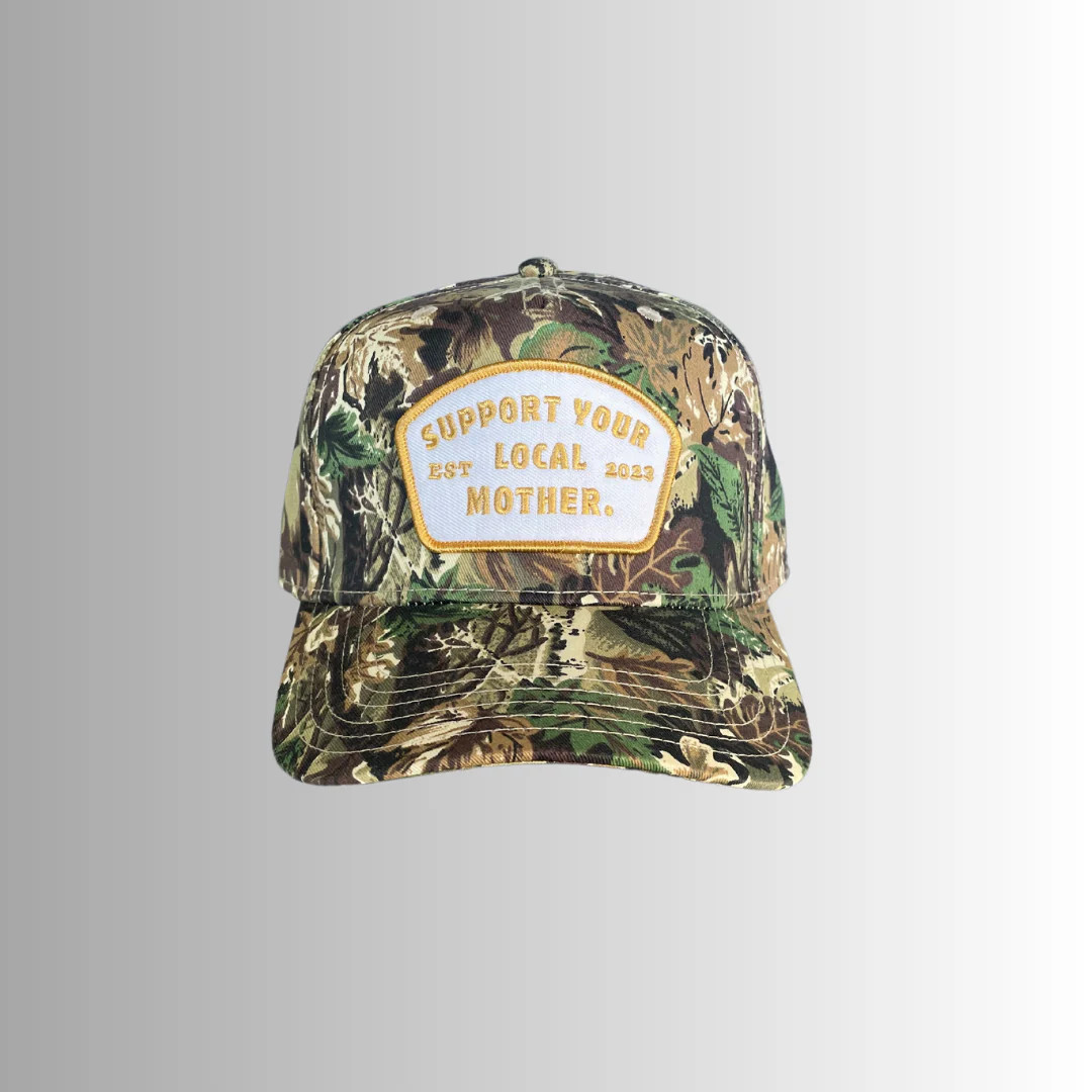 Support Your Local Mother® Patch Hat- Camo | Mother Hats