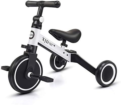 XJD 3 in 1 Kids Tricycles for 10 Months to 3 Years Old Kids Trike 3 Wheel Toddler Bike Boys Girls... | Amazon (US)