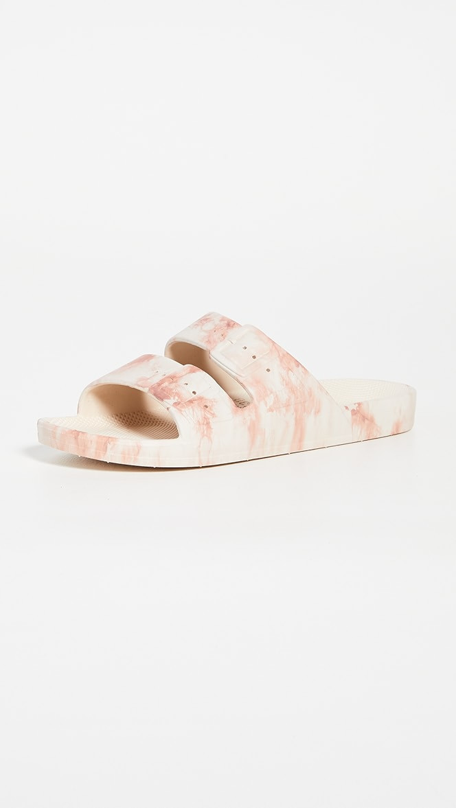 x Jonathan Simkhai Moses Two Band Slides | Shopbop