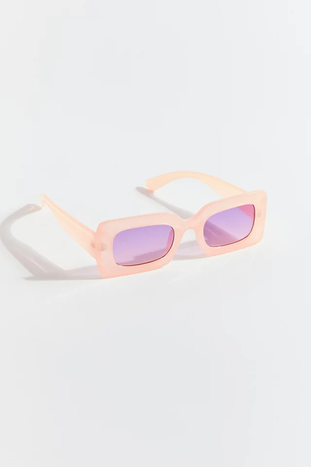 Margot Oversized Rectangle Sunglasses | Urban Outfitters (US and RoW)