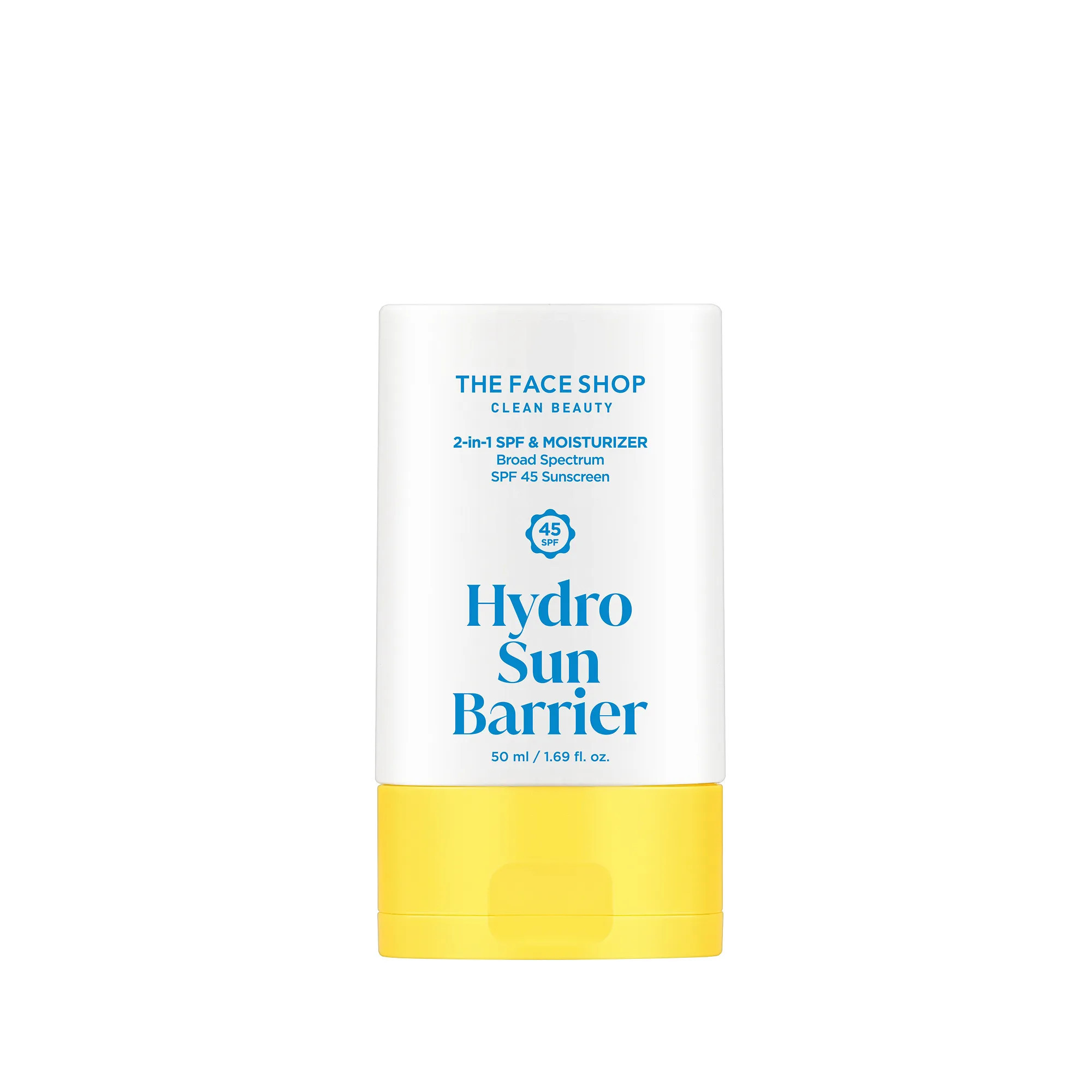 THE FACE SHOP Hydro Sun Barrier 2-in-1 SPF & Moisturizer 1.69 fl. oz.(50ml) | Olive Young US