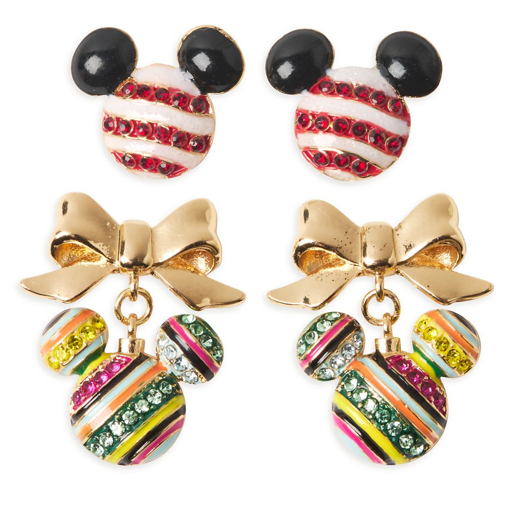 Mickey Mouse Icon Holiday Earrings Set by BaubleBar | Disney Store