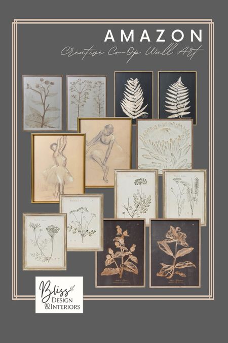 Transform your space with the elegant touch of Creative Co-Op Wall Art! 🌿🎨 These beautiful botanical prints and sketches from Amazon bring nature and artistry together, perfect for any farmhouse or modern vintage decor. 🖼️✨

#LTKSeasonal #LTKHome #LTKStyleTip
