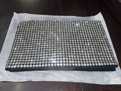 AMBER SCEATS Stella Crystal Bling Bag, Evening Purse With Strap NEW | eBay US