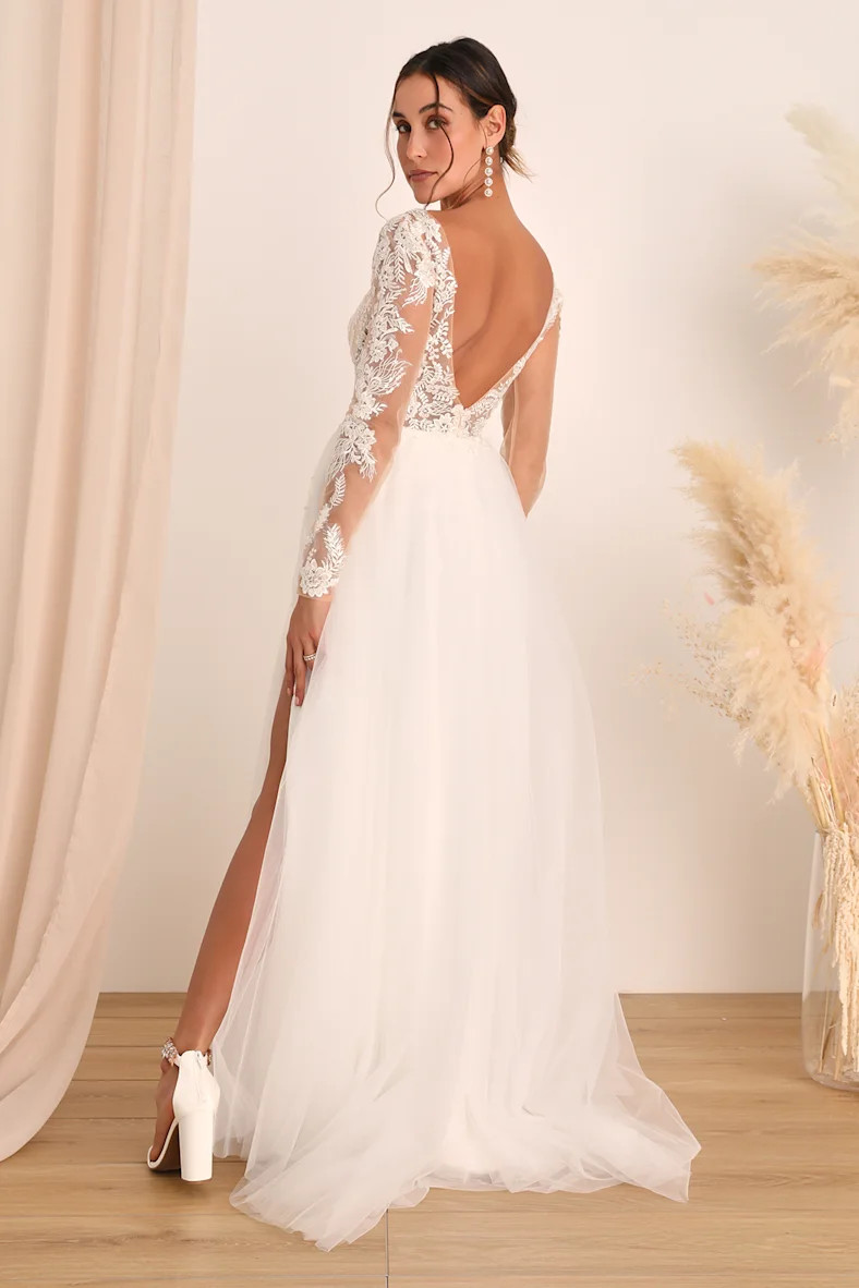 Endless Adoration White Embroidered A-Line Maxi Dress | Lulus (US)