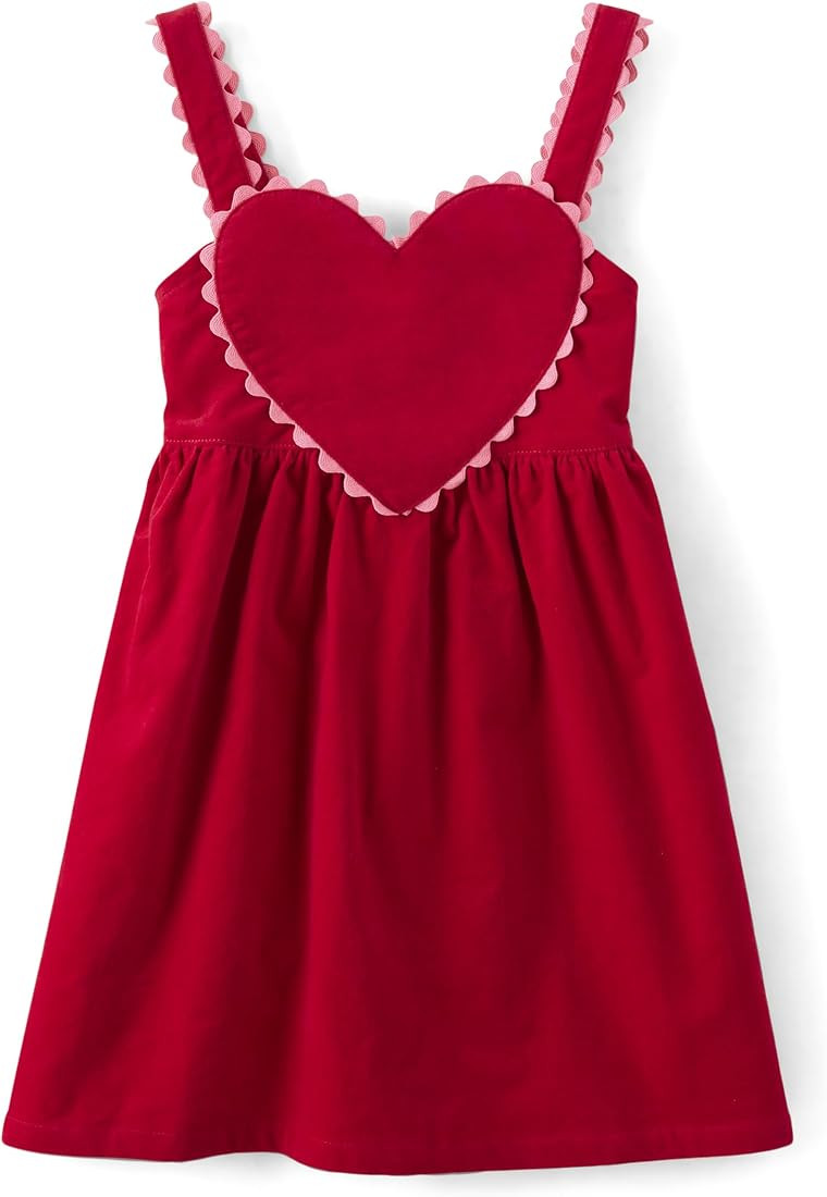 Gymboree Girls and Toddler Embroidered Sleeveless Skirtall Jumpers | Amazon (US)