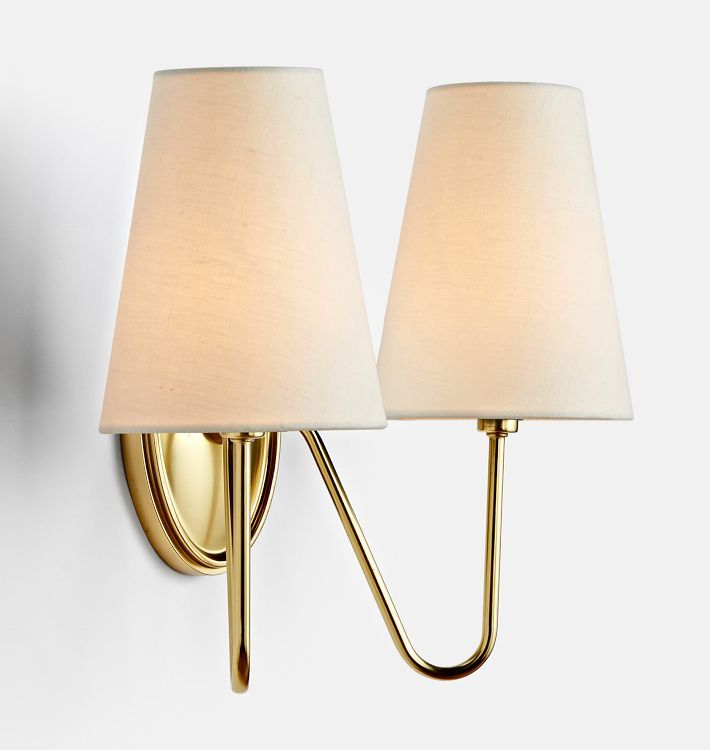 Berkshire Double Sconce | Rejuvenation