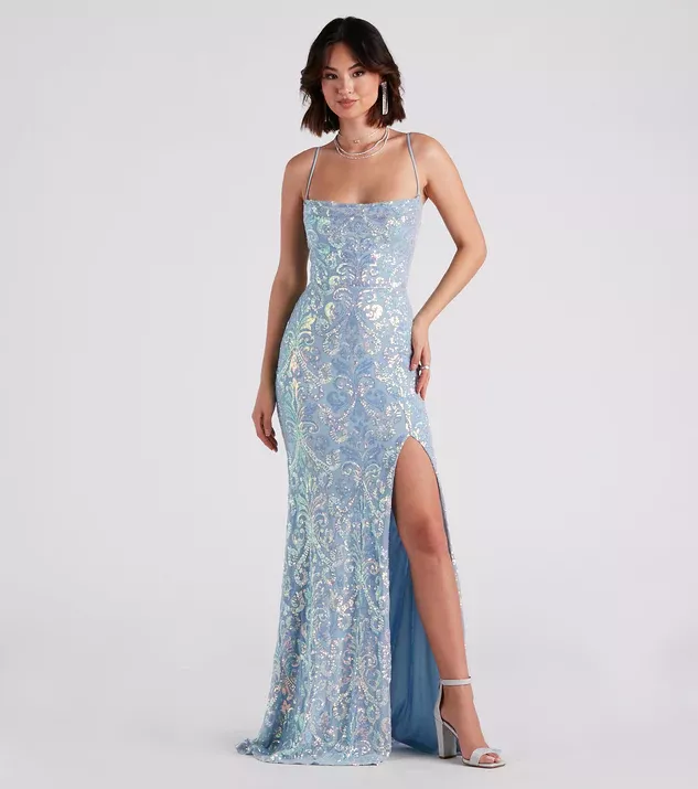 Kinsley Formal Sequin Mermaid Dress