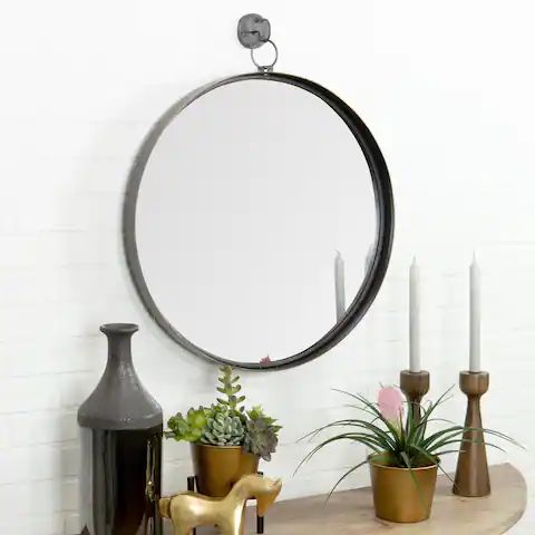 Round Mirrors | Shop Online at Overstock | Bed Bath & Beyond