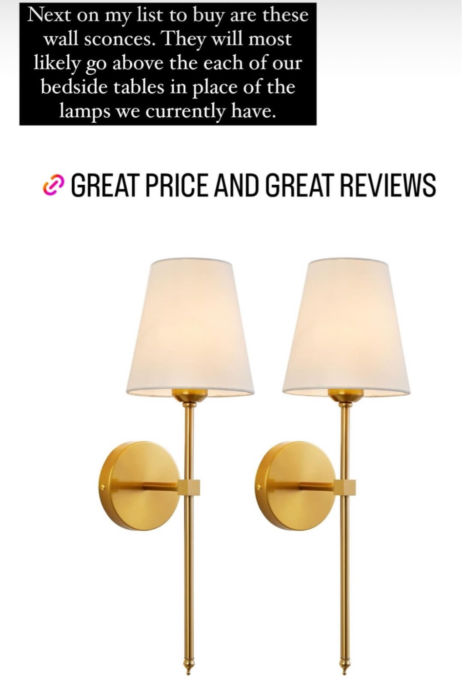 Wall sconces
