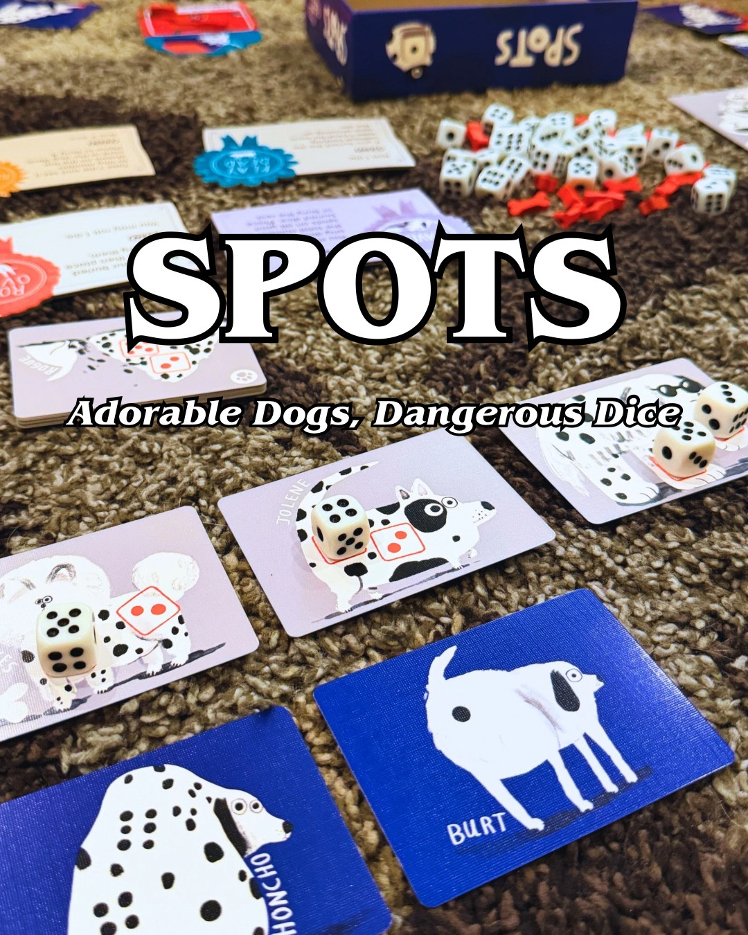 Adorable dogs and dangers dice.  We love this push your luck game that is super family friendly.

#LTKHoliday #LTKGiftGuide