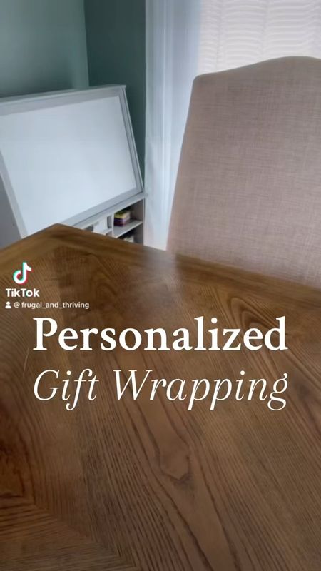 Add a little flair to any gift with personalized gift wrapping 🎁

#LTKGiftGuide #LTKwedding #LTKparties