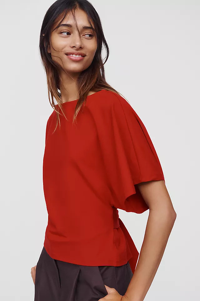 Flutter-Sleeve Top | Anthropologie (US)