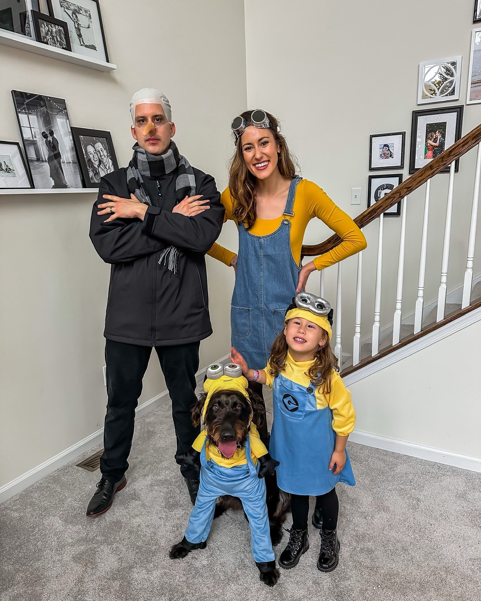 Family costume idea for Halloween 

Gru costume // minions costume // Halloween costume 

#LTKSeasonal #LTKKids #LTKFamily