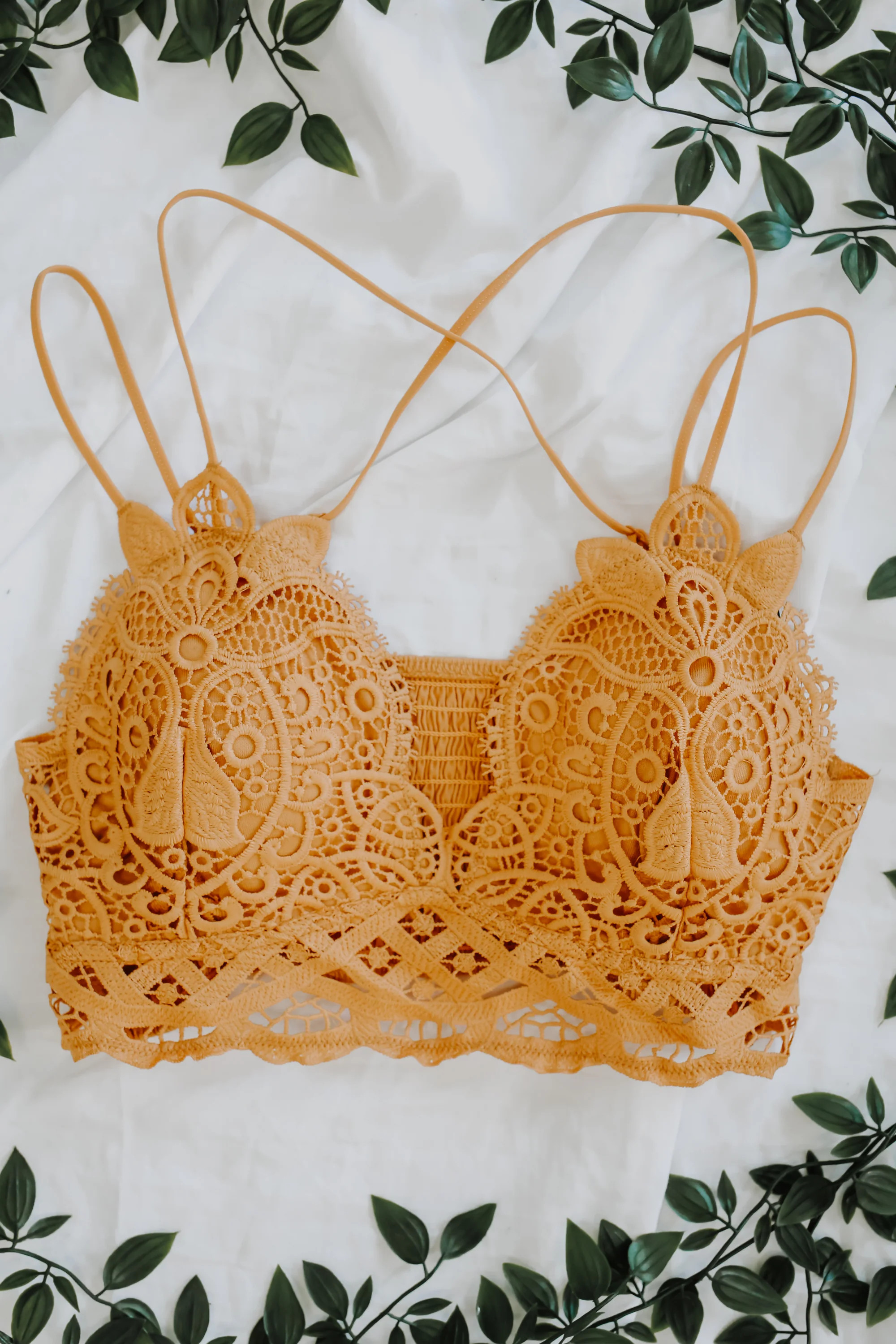 Divine Lover Bralette - Mustard | UOI Boutique