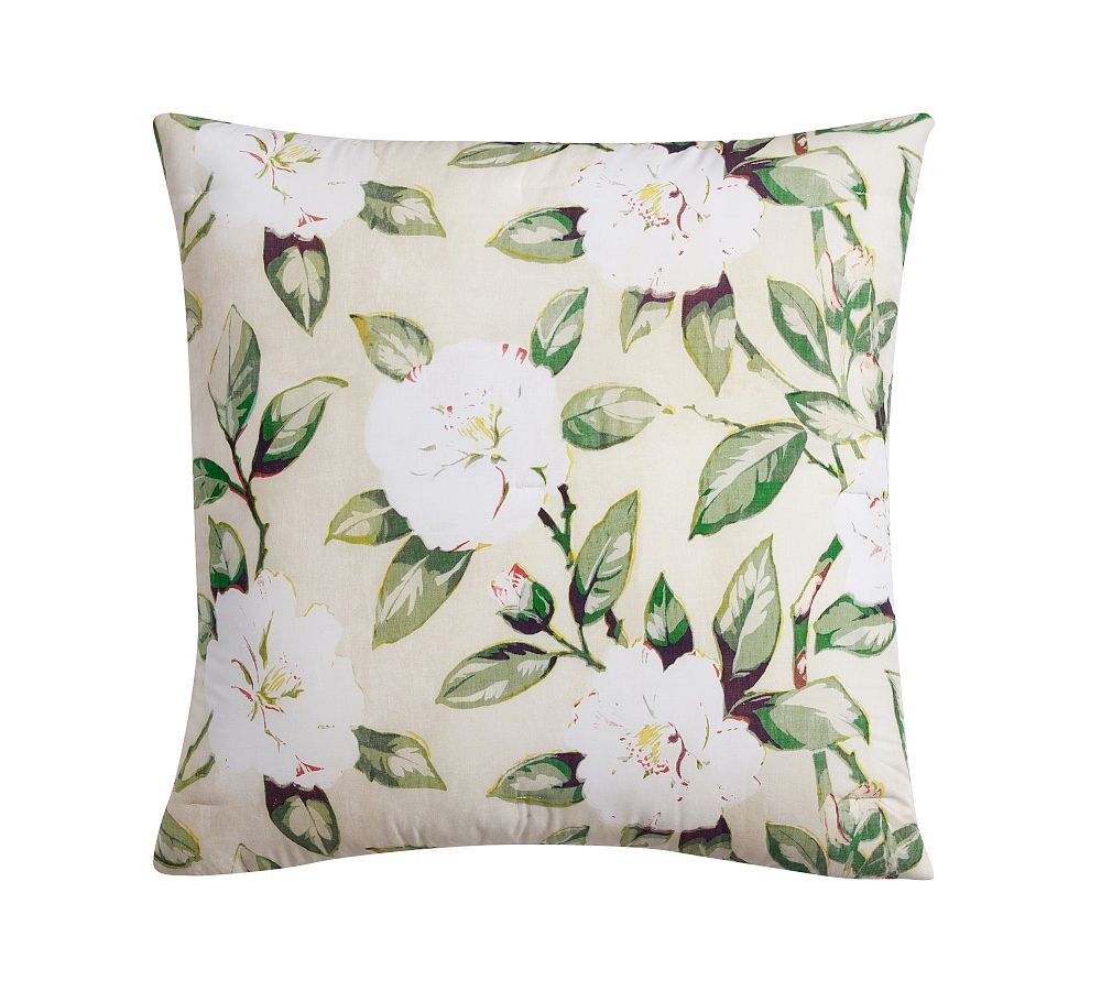 Sidney Reversible Organic Percale Comforter & Shams | Pottery Barn (US)