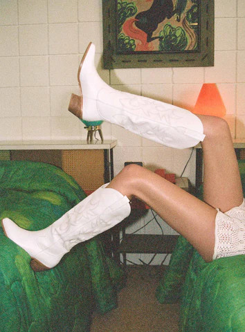 Billini Urson Boots White | Princess Polly US