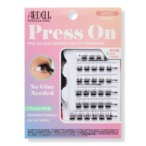 Naked Press On Natural, Lightweight Pre-glued Lashes | Ulta