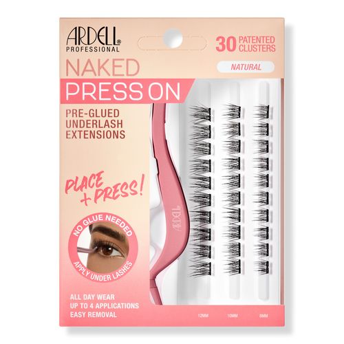 Naked Press On Natural, Lightweight Pre-glued Lashes | Ulta